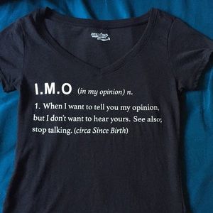 Joe Boxer black t-shirt